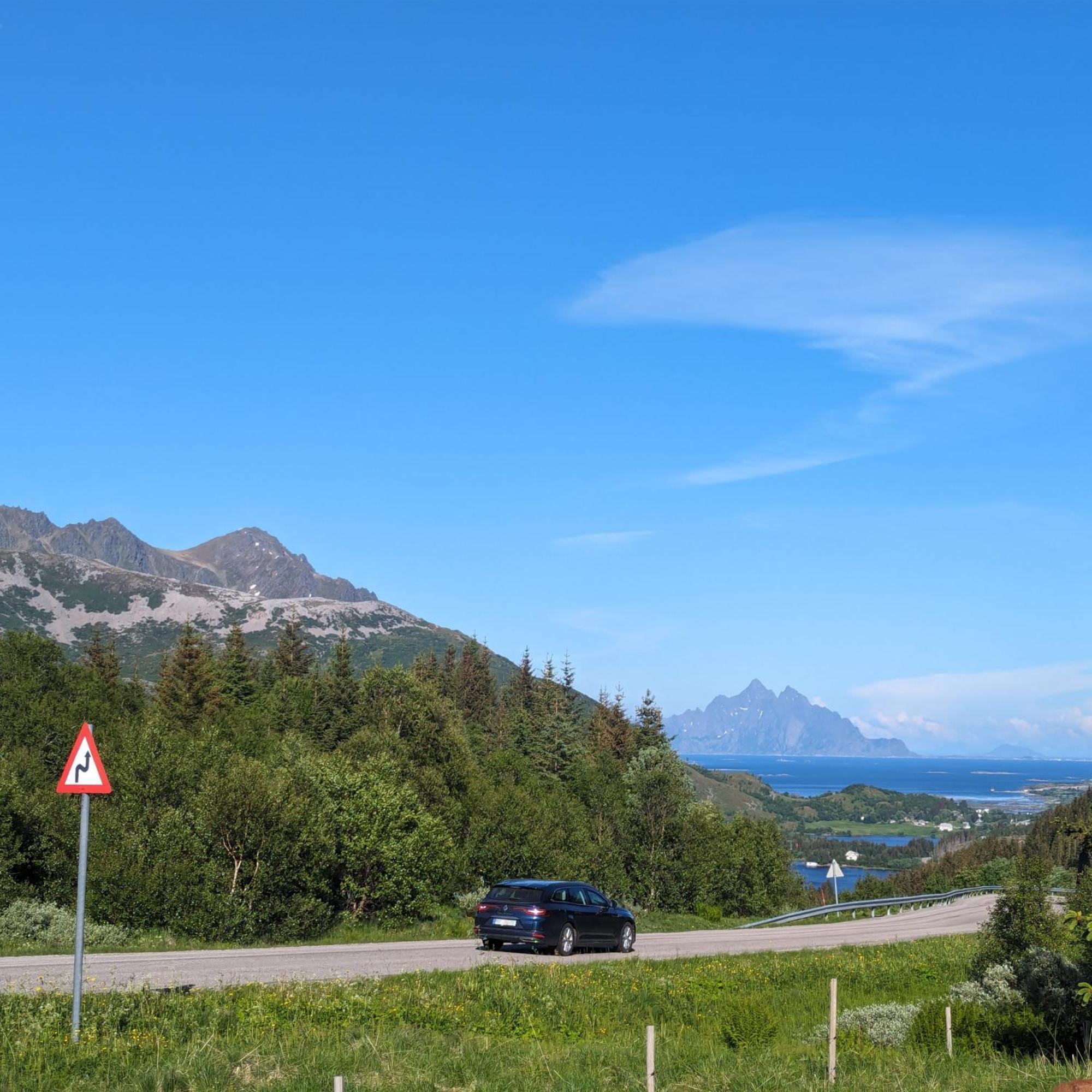 Hagstua Villa Leknes Bagian luar foto